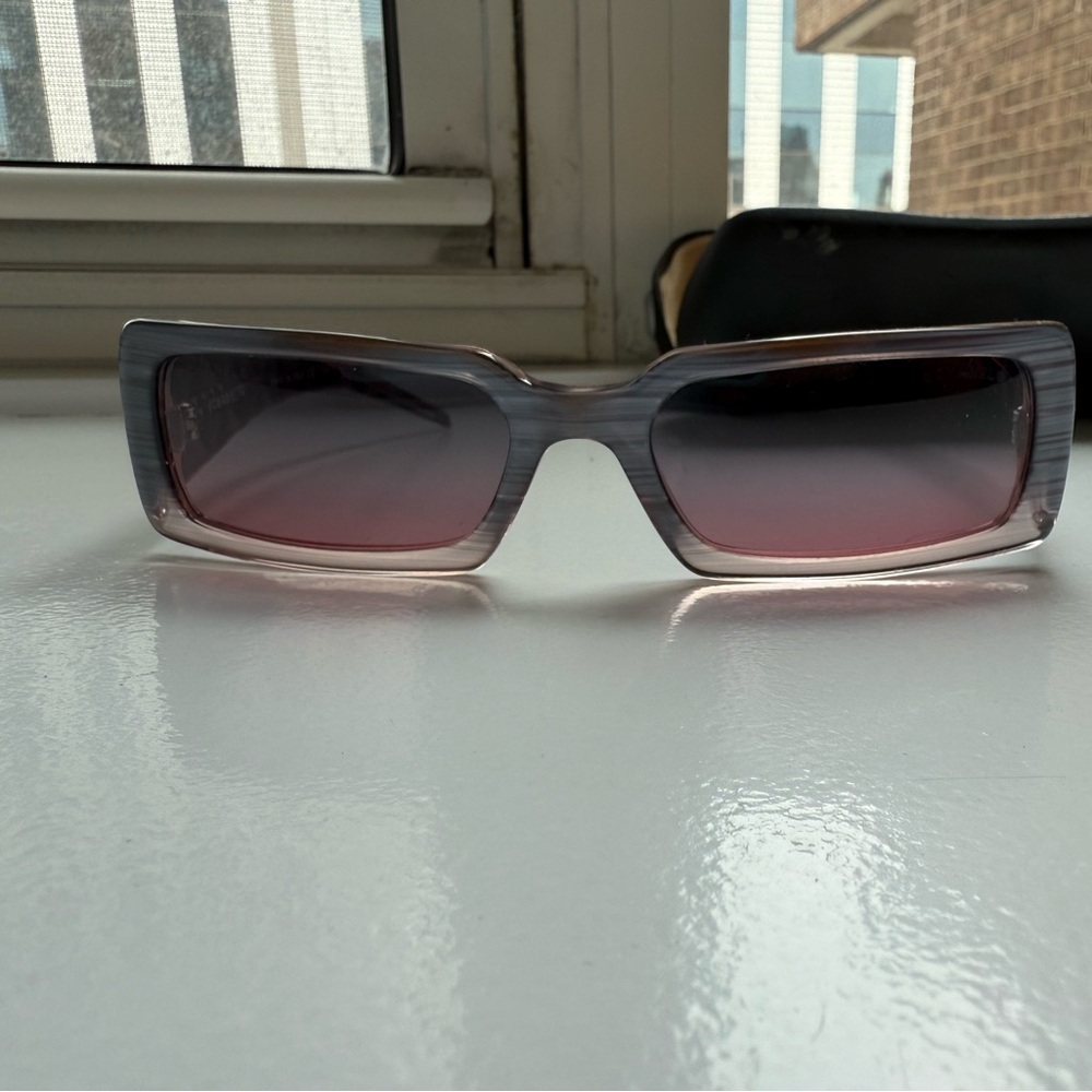 Vintage CHANEL Rectangle Sunglasses